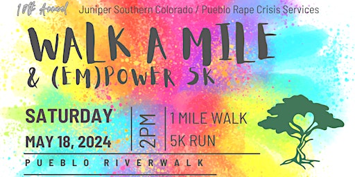 Imagem principal do evento Walk A Mile & (em)POWER 5K