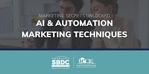 Imagem principal do evento Marketing Secrets Unlocked: AI & Automation Marketing Techniques
