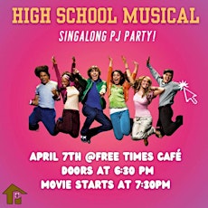 High School Musical Singalong and PJ Party with The Playhouse Collective
