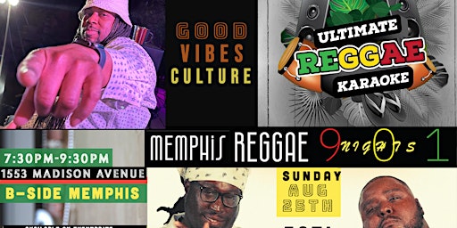 Hauptbild für Memphis Reggae Nights feat. Good Vibes Culture, CCDE and DJ Flame