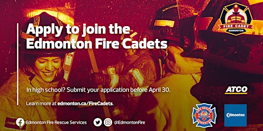 Edmonton Fire Cadet and High School Career Fair:  Wednesday, March 27, 2024 primary image