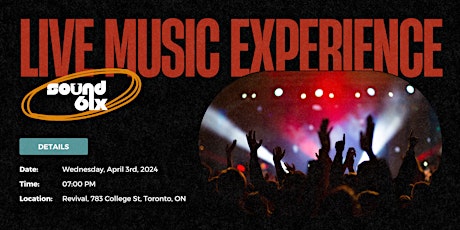 Sound 6ix: A Live Music Experience