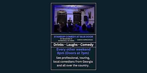 Imagem principal do evento Standup Comedy night at Blue Door: Carter Deems and friends