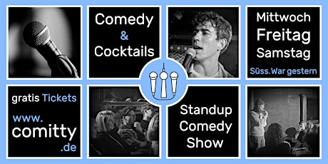 Comedy & Cocktails ⭐Profi-Comedians & Newcomer ⭐Gratis Standup Comedy Show