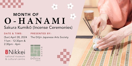 Imagen principal de Sakura-themed Kumikō (Incense Ceremonies) - Month of O-Hanami