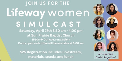 Imagen principal de Sun Prairie Women's Lifeway Livestream Event