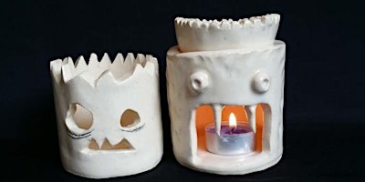 Autumn Tea Light Holder| Handbuilding Pottery Workshop w/ Siriporn primary image