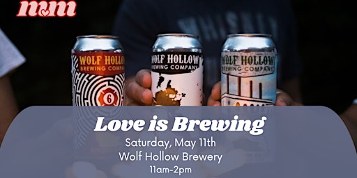 Primaire afbeelding van Love is Brewing: Singles Fest at Wolf Hollow