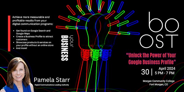 Boost Your Business with Pamela Starr - Power of Google Business Profiles