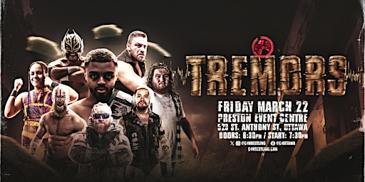 C*4 Wrestling presents "TREMORS" - March 22, 2024 primary image