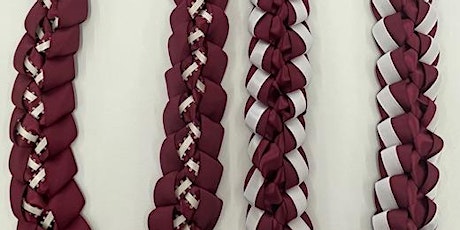 Double Layered Single Ribbon Lei - Hilo