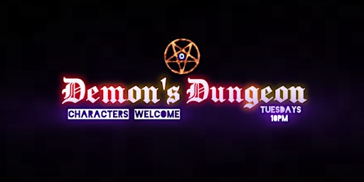 Imagem principal do evento Demon's Dungeon: An hour and a half of comedic chaos!