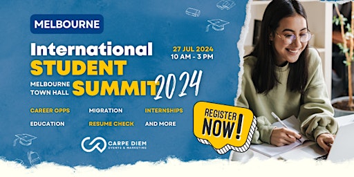 Hauptbild für Melbourne International Student Summit 2024