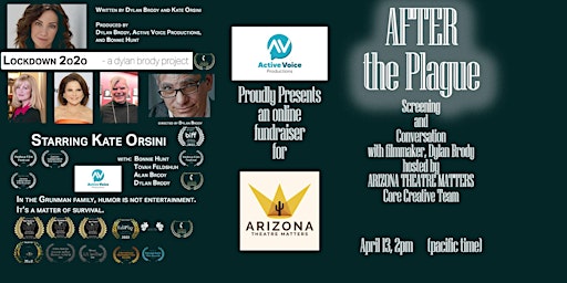 Imagen principal de After the Plague - Arizona Theatre Matters presents 'Lockdown 2020'