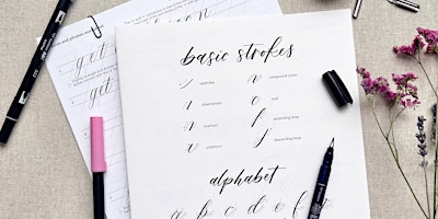 Primaire afbeelding van Intro to Brush Pen Calligraphy