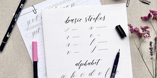 Primaire afbeelding van Intro to Brush Pen Calligraphy