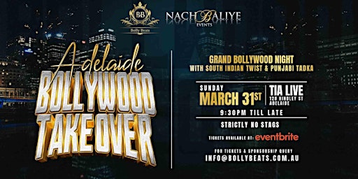 Adelaide Bollywood TakeOver primary image