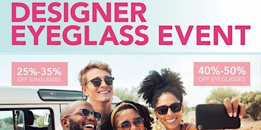 Designer Eyeglass Event primary image