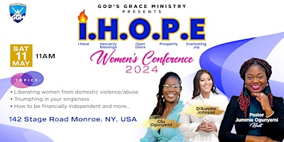 Immagine principale di I.H.O.P.E WOMEN'S  CONFERENCE 