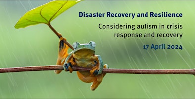 Considering autism in crisis response and recovery primary image
