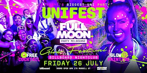 Primaire afbeelding van UNIFEST MELBOURNE 2024 @ Billboard Nightclub