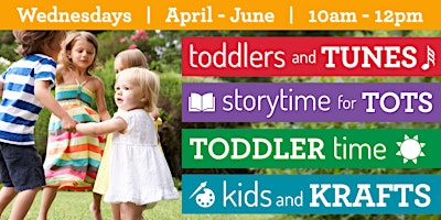 Toddlers Events at Mountain Grove Food Courts primary image