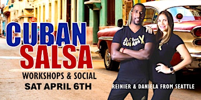 Hauptbild für CUBAN SALSA WORKSHOPS & SOCIAL