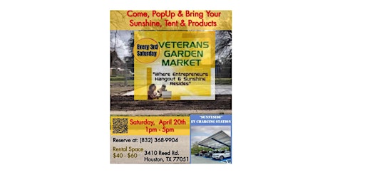 Veterans Garden Market  "Where Entrepreneurs Hangout & Sunshine Resides" primary image