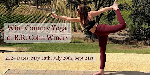 Wine Country Yoga at B.R. Cohn Winery primary image
