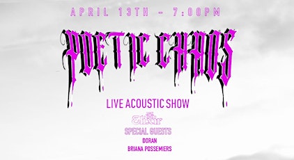 Poetic Chaos Acoustic Show