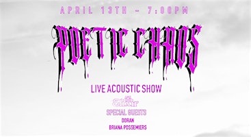 Poetic Chaos Acoustic Show primary image