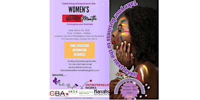 Women's History Month Event: Take Your Business to the Next Level primary image