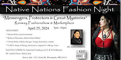 Primaire afbeelding van Native Nations Fashion Night, "Messengers, Protectors & Great Mysteries"