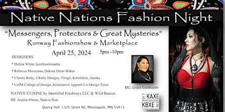 Native Nations Fashion Night, "Messengers, Protectors & Great Mysteries"