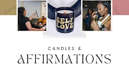 Primaire afbeelding van Woods Wicks & Sips Affirmations & Candle Making Class