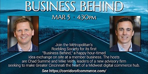 Hauptbild für Roebling Society Exchange: Business Behind