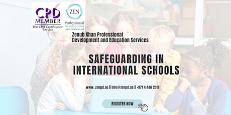 Free webinar - Safeguarding in international schools primary image