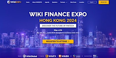 WIKI FINANCE EXPO  HONG KONG 2024 primary image