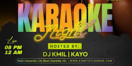 Karaoke Thursdays (Hookah, Cocktails and Good Vibes!!)