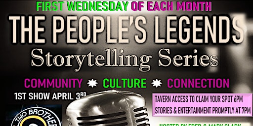 Imagen principal de The Peoples Legends | Storytelling Event