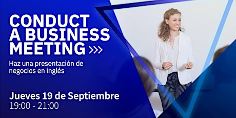 Imagen principal de ¡Haz un presentación de negocios exitosa en inglés! (Business Meetings)