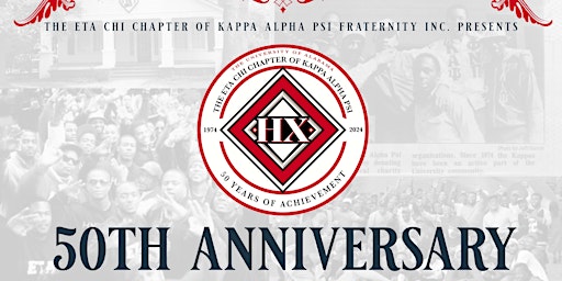 Image principale de Eta Chi 50th Anniversary Finale Party