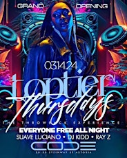 TOP TIER THURSDAYS  EACH AND  EVERY THURSDAY  EVERY ONE FREE ALL NIGHT !!!