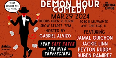 Demon Hour Comedy - Chicago's Wildest Confessions primary image