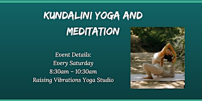 Imagem principal do evento Kundalini Yoga and Meditation