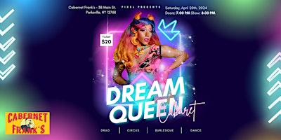 Primaire afbeelding van Dream Queen Drag Cabaret - Catskills / Upstate NY