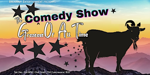 Imagen principal de The G.O.A.T Comedy Show