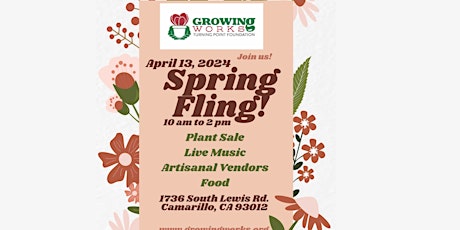 Growing Works Spring Fling and Plant Sale