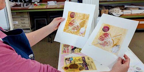 Image principale de Creative & Colourful Monoprinting