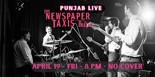 Imagem principal do evento The Newspaper Taxis  - Tribute to The Beatles